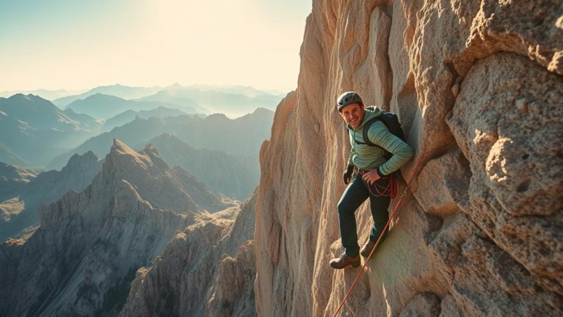 Building confidence in trad climbing