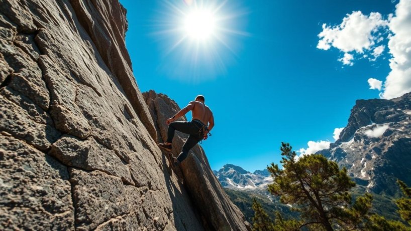 Building strength for climbing