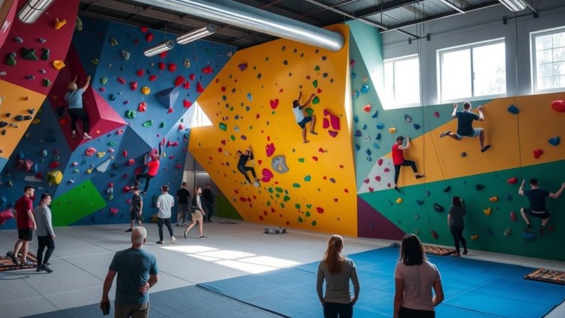 Indoor bouldering tips