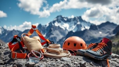 Outdoor climbing gear