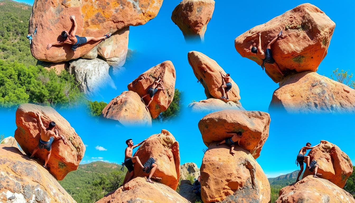 Bouldering techniques