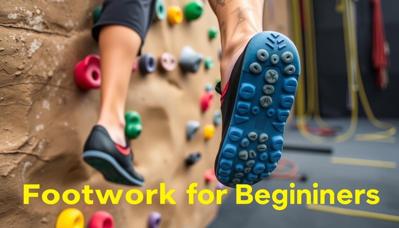 Climbing footwork for beginners