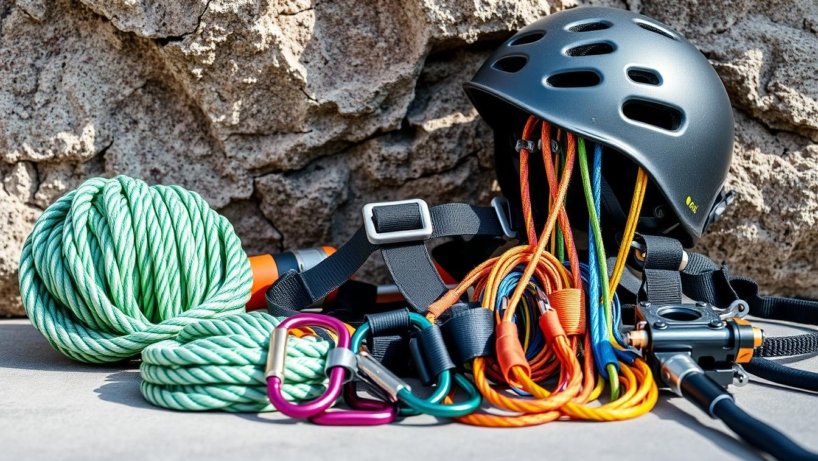 Lead climbing gear checklist
