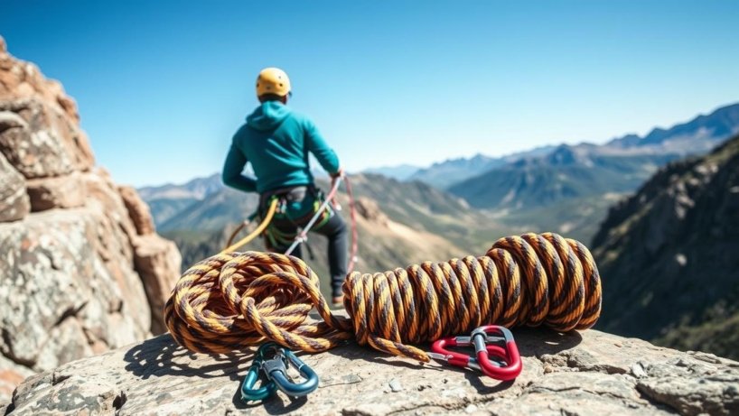 Lead climbing rope management