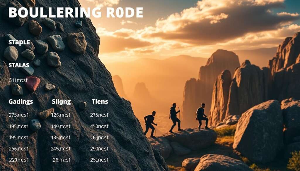 bouldering grades comparison