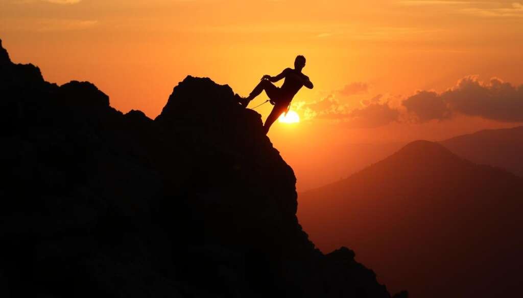 creative climbing composition lighting
