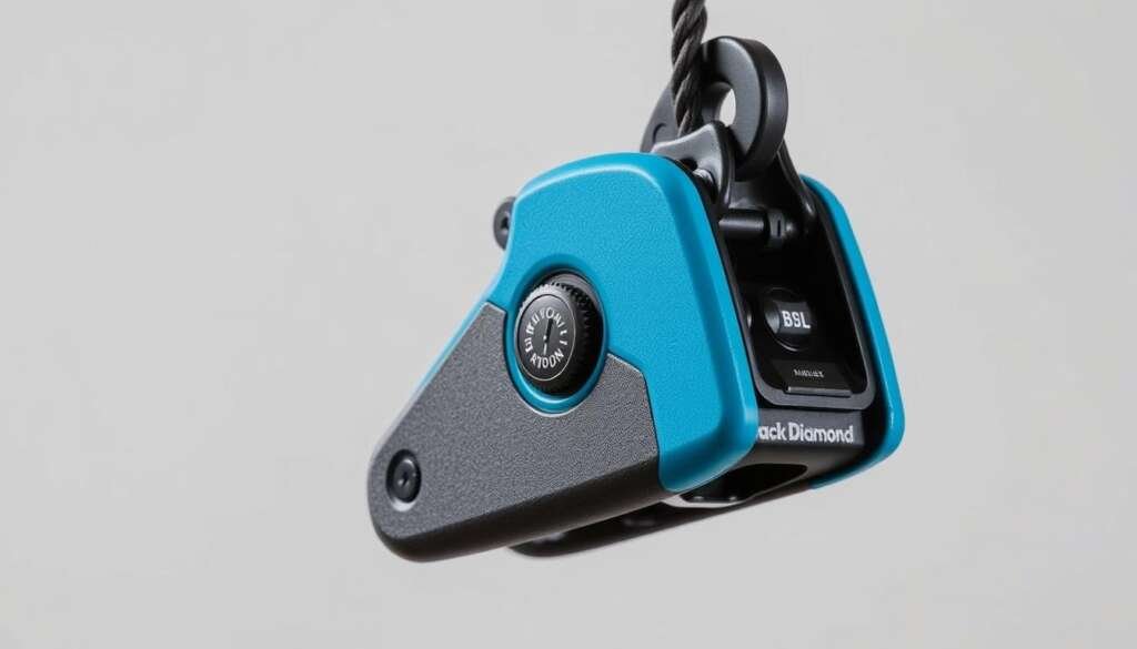 Generate an image of the Black Diamond ATC XP belay device