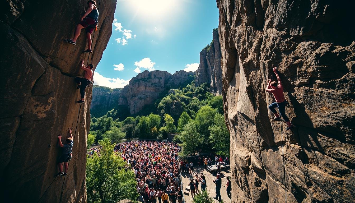 How to Get Involved in Climbing Competitions​
